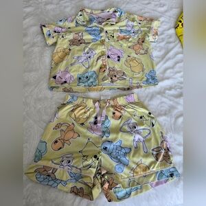 Girls 6/6X Pokemon Pajamas